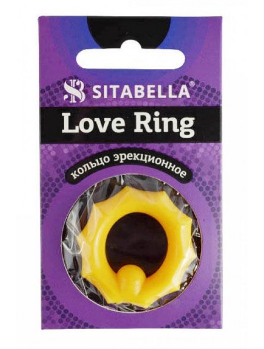 Цветное эрекционное кольцо Love Ring - Sitabella - в Бердске купить с доставкой