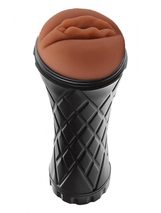 Коричневый мастурбатор-вагина Marly - Dream Toys - в Бердске купить с доставкой