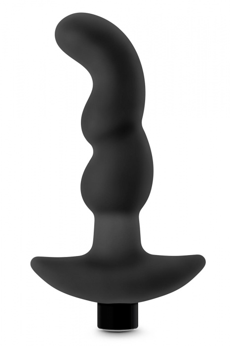 Черный вибромассажер простаты Prostate Massager 03 - 15,2 см. - Blush Novelties - в Бердске купить с доставкой
