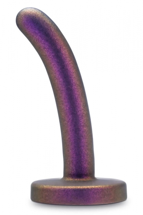 Фиолетовая насадка с гладкой поверхностью Surrender 4.75 Inch Beginner Pegging Dildo - 12 см. - Blush Novelties - купить с доставкой в Бердске