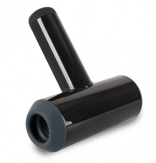 Черный мастурбатор с удобной ручкой Masturbator with 2 Functions - Orion - в Бердске купить с доставкой