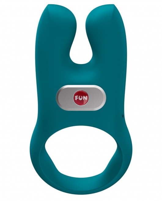 Зеленое эрекционное виброкольцо Nos - Fun Factory - в Бердске купить с доставкой