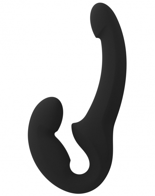 Черный безремневой страпон Share Lite - Fun Factory - купить с доставкой в Бердске