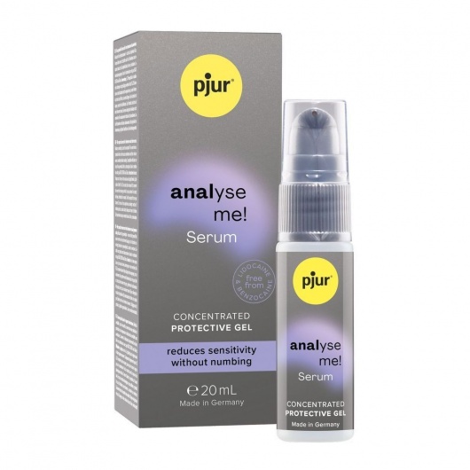 Расслабляющая анальная сыворотка pjur Analyse Me Serum - 20 мл. - Pjur - купить с доставкой в Бердске