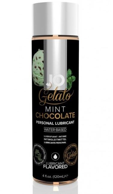 Лубрикант с ароматом мятного шоколада JO GELATO MINT CHOCOLATE - 120 мл. - System JO - купить с доставкой в Бердске