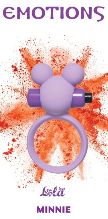 Сиреневое эрекционное виброколечко Emotions Minnie - Lola Games - в Бердске купить с доставкой