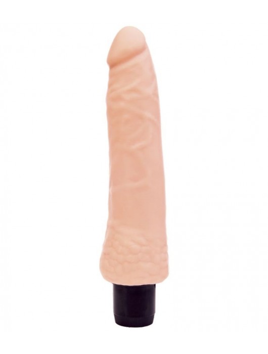 Телесный вибратор реалистичной формы - 17 см. - A-toys