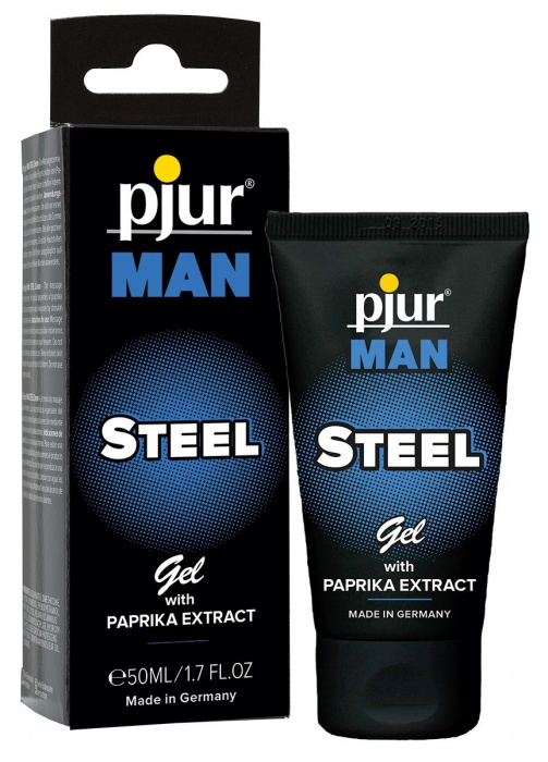Эрекционный гель для пениса pjur MAN Steel Gel - 50 мл. - Pjur - купить с доставкой в Бердске