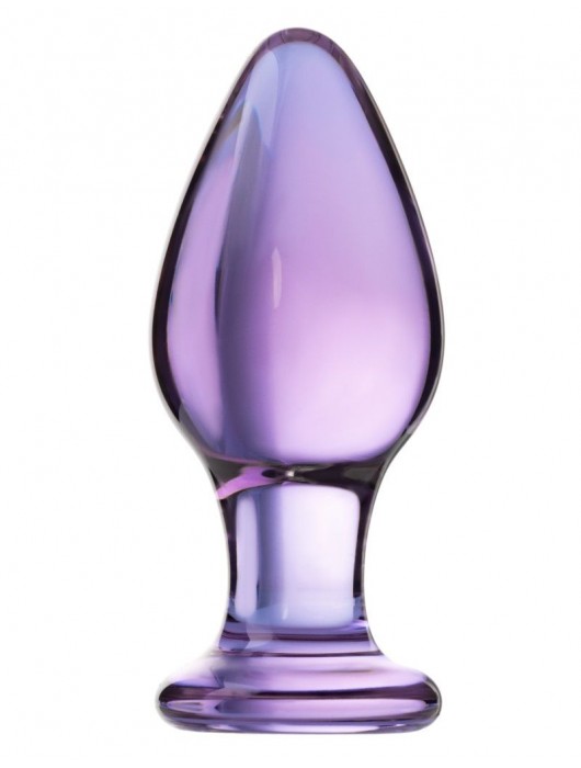 Стеклянная анально-вагинальная пробка - 11 см. - Sexus