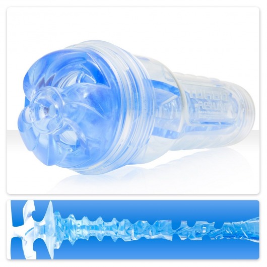 Мастурбатор Fleshlight Turbo - Trust Blue Ice - Fleshlight - в Бердске купить с доставкой
