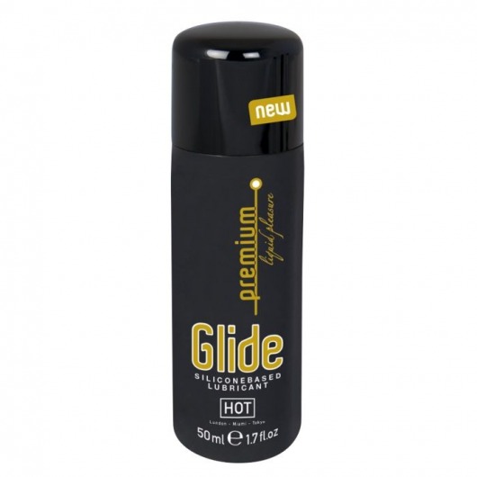 Интимный гель на силиконовой основе Premium Glide - 50 мл. - HOT - купить с доставкой в Бердске