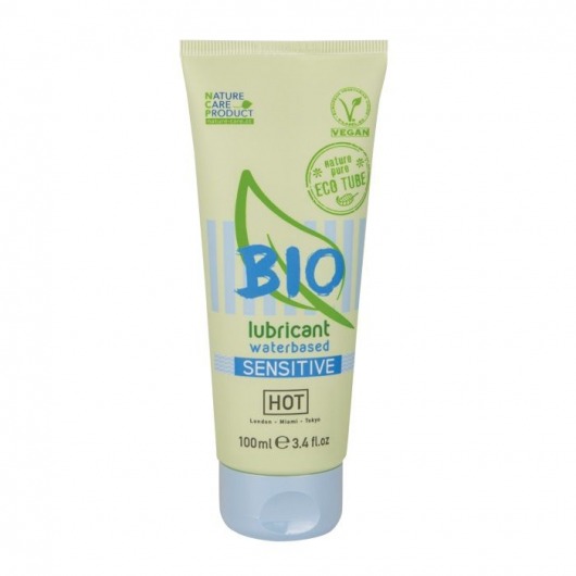 Органический лубрикант для чувствительной кожи Bio Sensitive - 100 мл. - HOT - купить с доставкой в Бердске