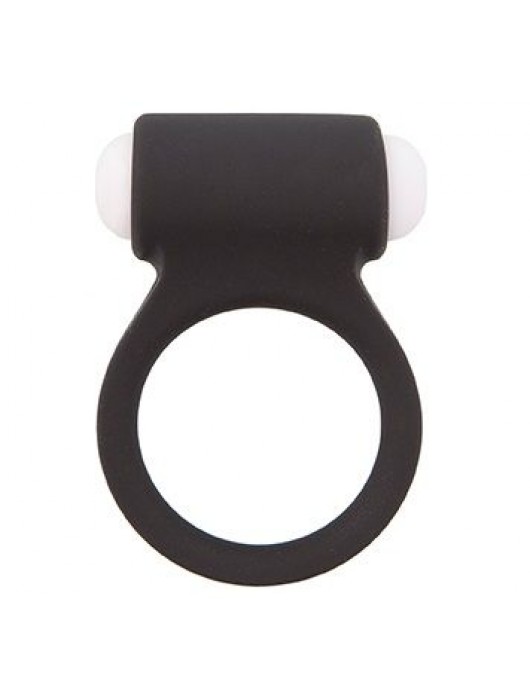 Чёрное эрекционное виброкольцо LIT-UP SILICONE STIMU RING 3 BLACK - Dream Toys - в Бердске купить с доставкой