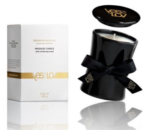 Массажная свеча Titillating Massage Candle - 120 мл. - YESforLOV - купить с доставкой в Бердске
