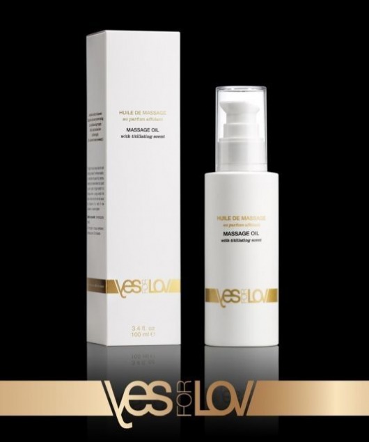 Массажное масло TITILLATING MASSAGE OIL - 100 мл. - YESforLOV - купить с доставкой в Бердске