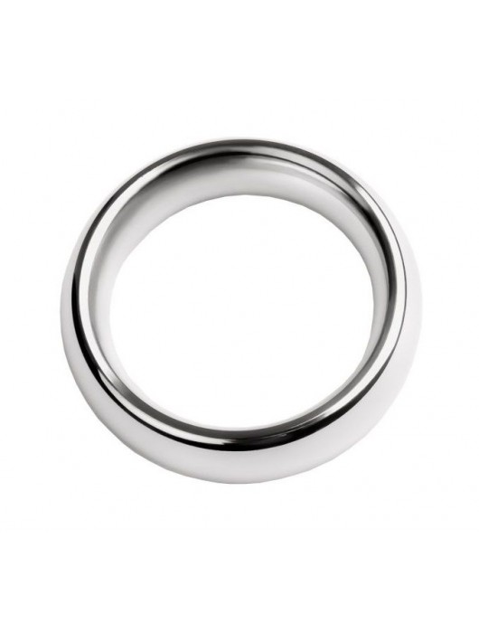 Металлическое эрекционное кольцо размера L - ToyFa - в Бердске купить с доставкой