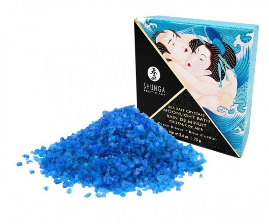 Соль для ванны Bath Salts Ocean Breeze с ароматом морской свежести - 75 гр. -  - Магазин феромонов в Бердске