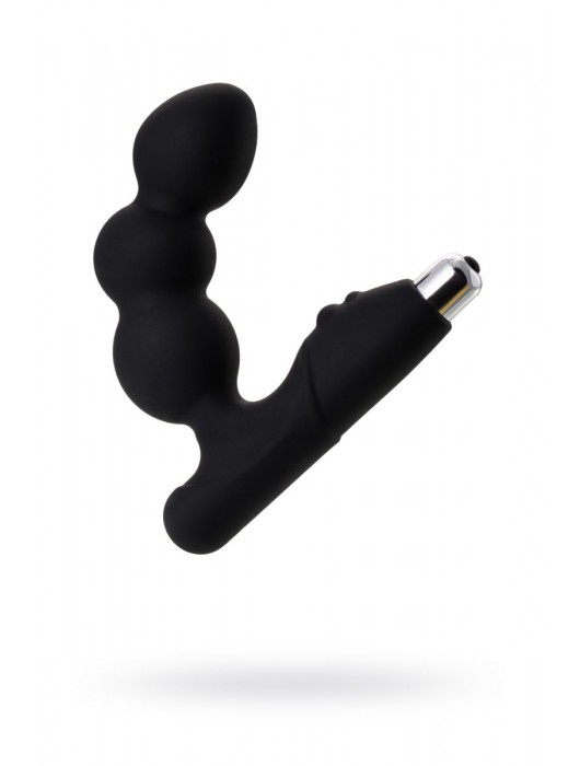 Чёрный вибростимулятор простаты Erotist - Erotist Adult Toys - в Бердске купить с доставкой