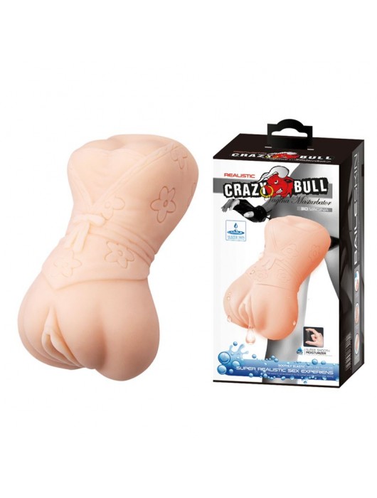 Мастурбатор-вагина с эффектом смазки в виде женской фигурки - Baile - в Бердске купить с доставкой