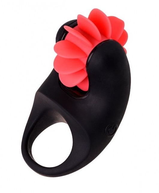 Чёрно-красное эрекционное виброкольцо Erotist - Erotist Adult Toys - в Бердске купить с доставкой