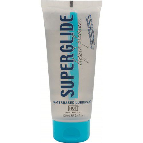Интимная смазка на водной основе Superglide - 100 мл. - HOT - купить с доставкой в Бердске