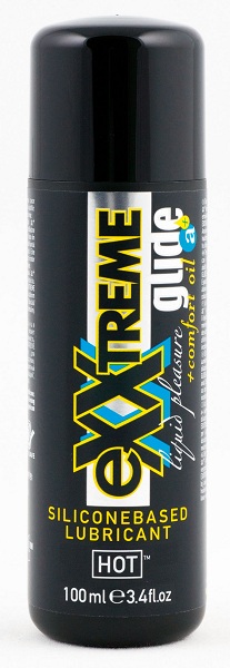 Анальная смазка на силиконовой основе Exxtreme Glide - 100 мл. - HOT - купить с доставкой в Бердске