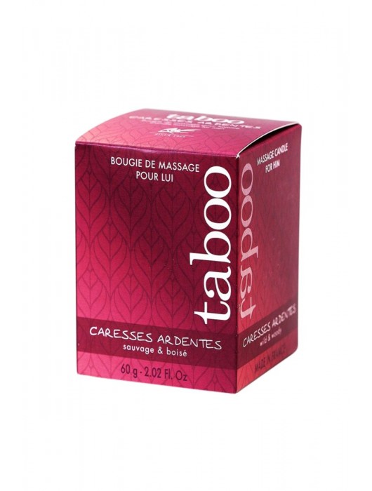 Массажное аромамасло с афродизиаками для мужчин RUF Сaresses ardentes - 60 гр. - RUF - купить с доставкой в Бердске