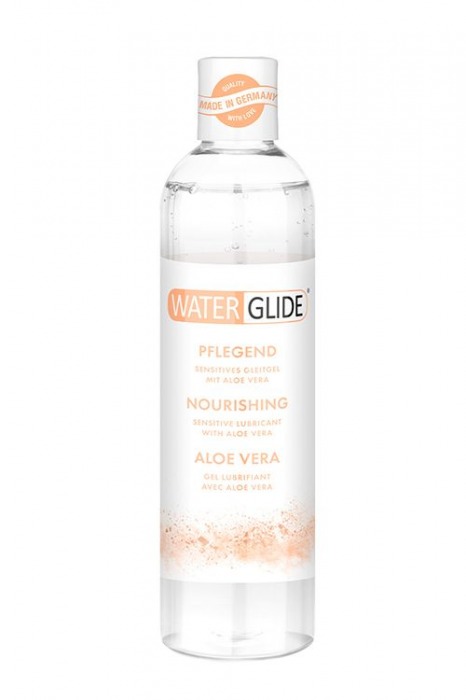 Лубрикант на водной основе с алоэ вера NOURISHING - 300 мл. - Waterglide - купить с доставкой в Бердске