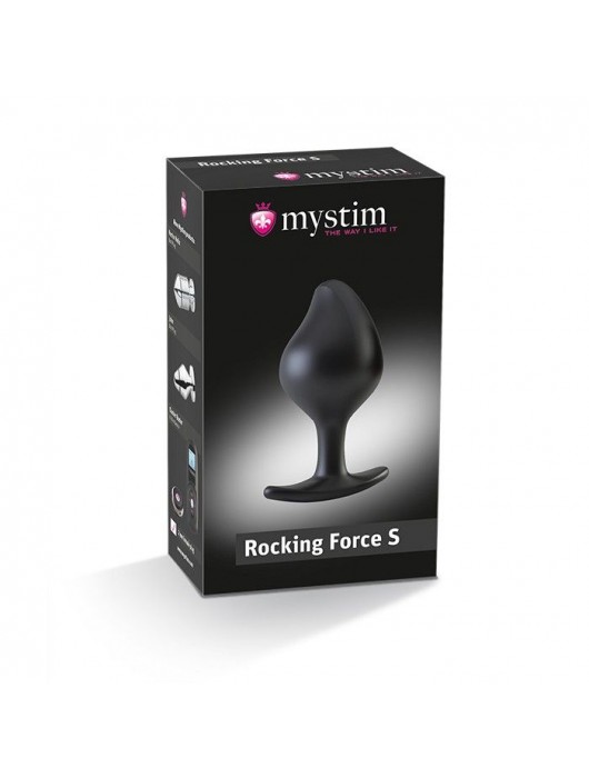 Анальная пробка Rocking Force S для электростимуляции - 9,5 см. - MyStim - купить с доставкой в Бердске