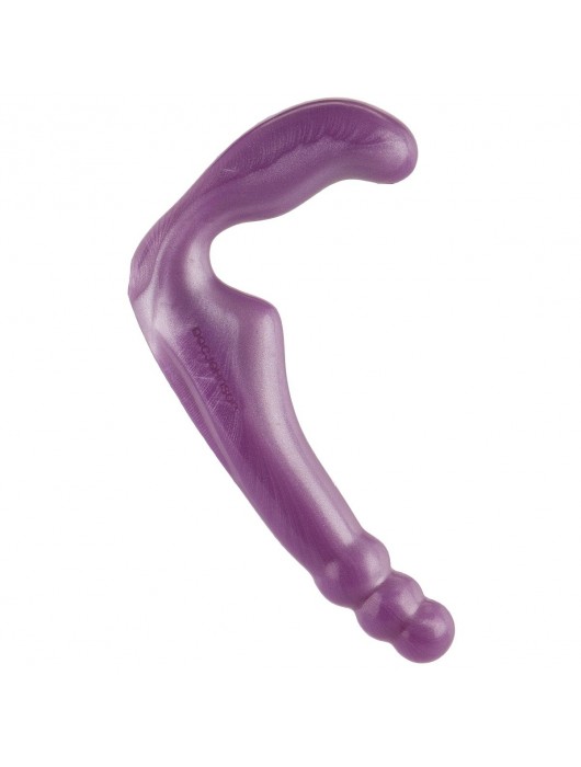 Безремневой фиолетовый страпон из силикона The Gal Pal - 17 см. - Doc Johnson - купить с доставкой в Бердске