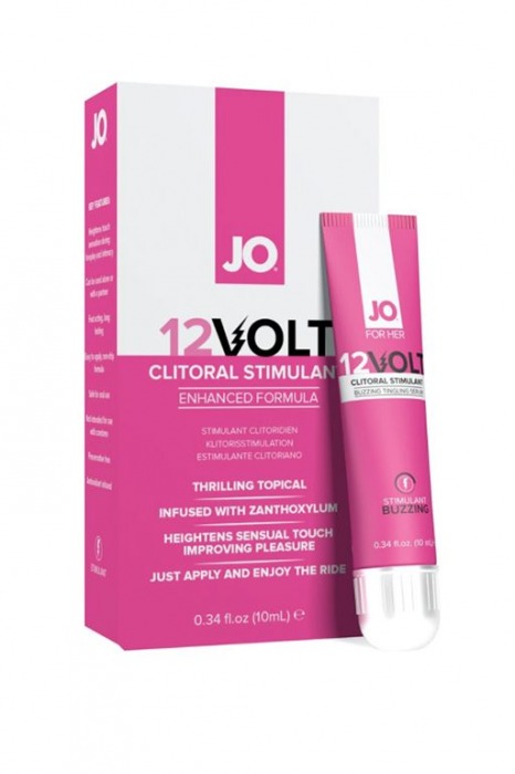 Возбуждающая сыворотка мощного действия JO Volt 12V - 10 мл. - System JO - купить с доставкой в Бердске