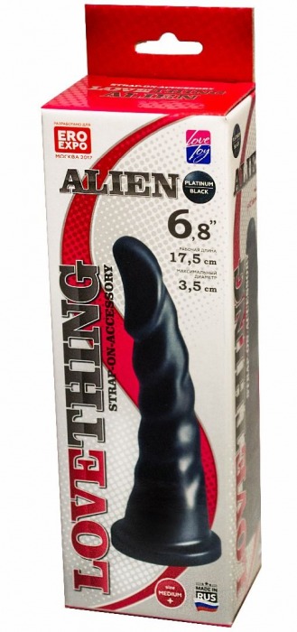 Насадка для трусиков харнесс Alien - 17,5 см. - LOVETOY (А-Полимер) - купить с доставкой в Бердске