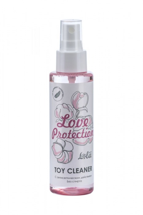 Гигиенический антисептический лосьон Toy cleaner - 110 мл. - Lola Games - купить с доставкой в Бердске