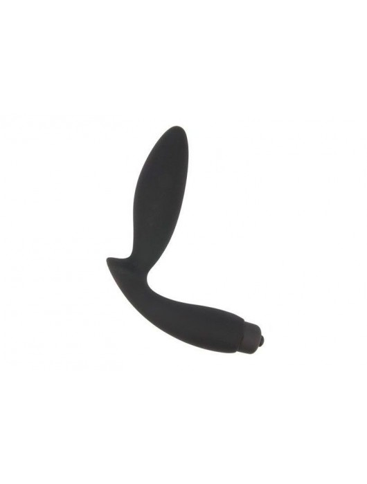 Чёрный вибростимулятор простаты Sex Expert Vibe Pleasure - Sex Expert - в Бердске купить с доставкой