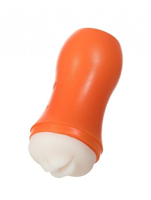 Мастурбатор-ротик A-Toys в оранжевой колбе - A-toys - в Бердске купить с доставкой