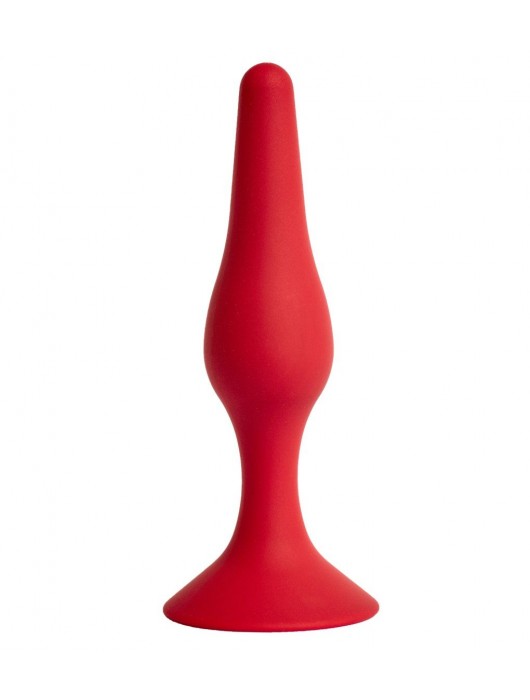 Бордовая анальная пробка Gravity M - 11 см. - Le Frivole