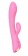 Розовый вибратор-кролик Bunny   Clyde - 22,5 см. - Love to Love